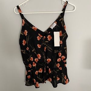 Sienna Sky Floral cropped tank